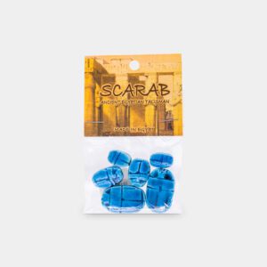 Blue Scarabs - Pack of Six